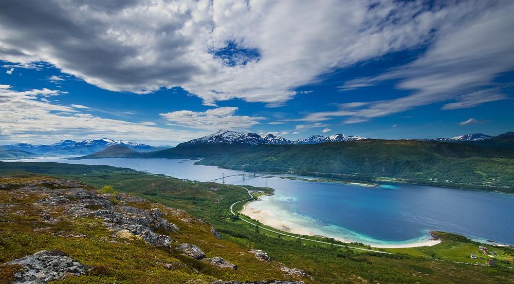 Tjeldsundbrua Maritim Villa Evenskjer Luaran gambar
